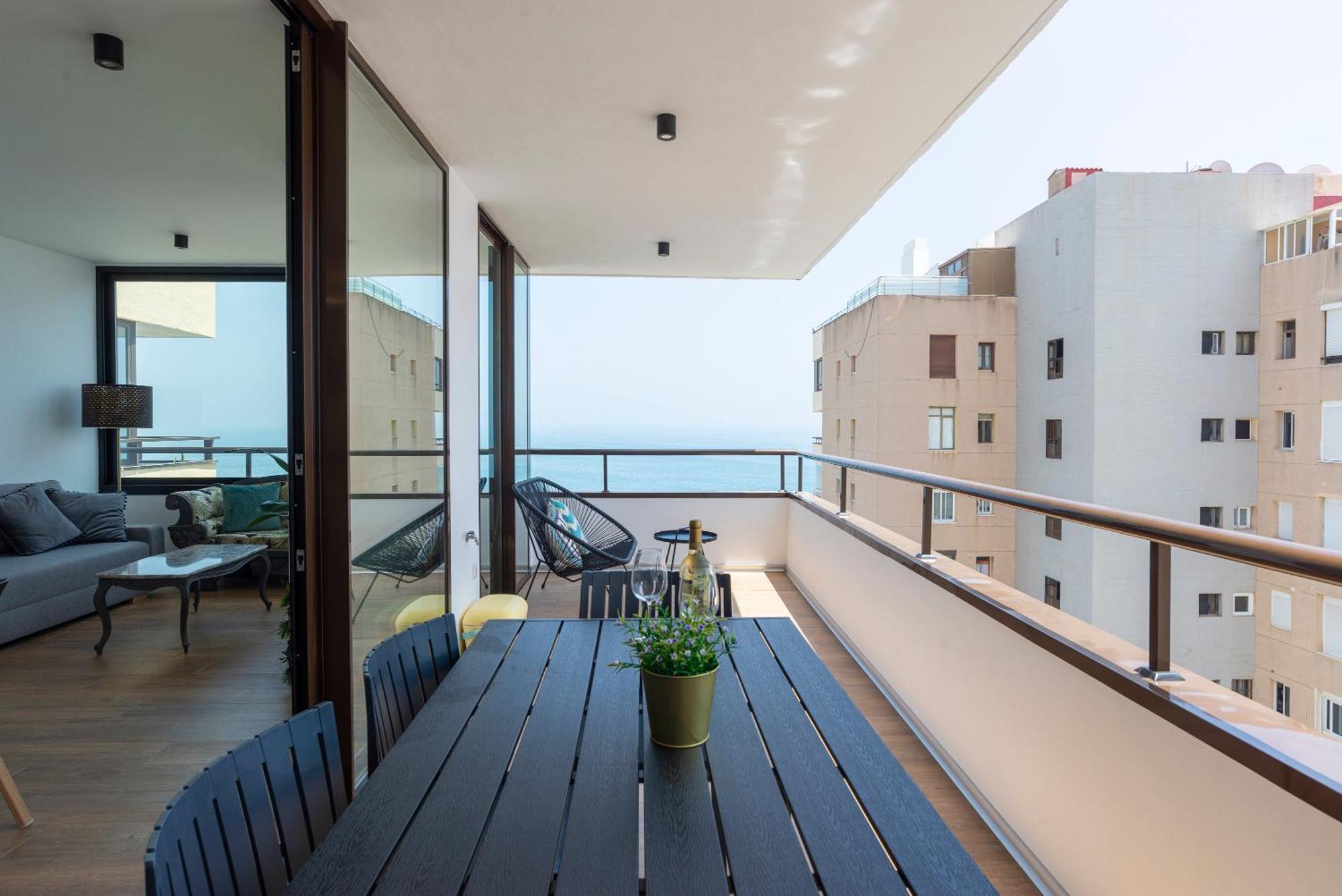 Playamar Waterfront Exclusive Apartment And Views Tower 2 Fl 14 Torremolinos Zewnętrze zdjęcie